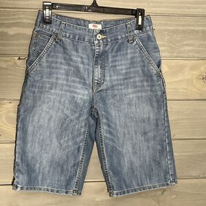 Levi’s Denim Shorts Boys 14 Cargo Jean Jorts Waist 27